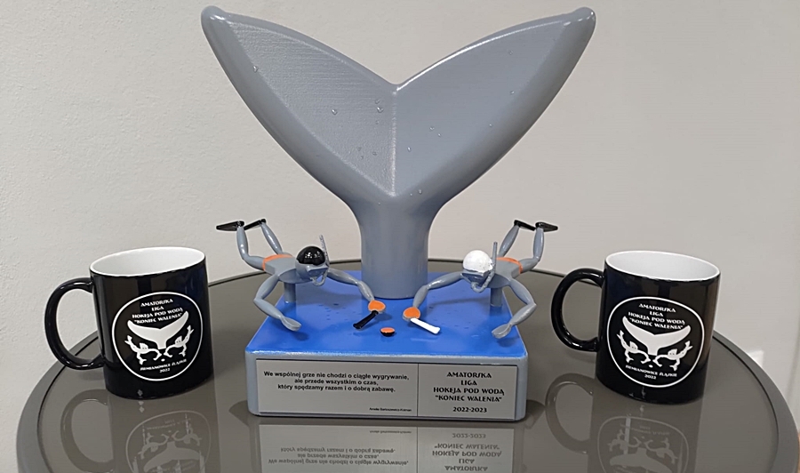 Hokej pod wodą Walenie Siemianowice Śląskie 10 VI 2023. Koniec Walenia czyli Amatorska Liga Hokeja Pod Wodą